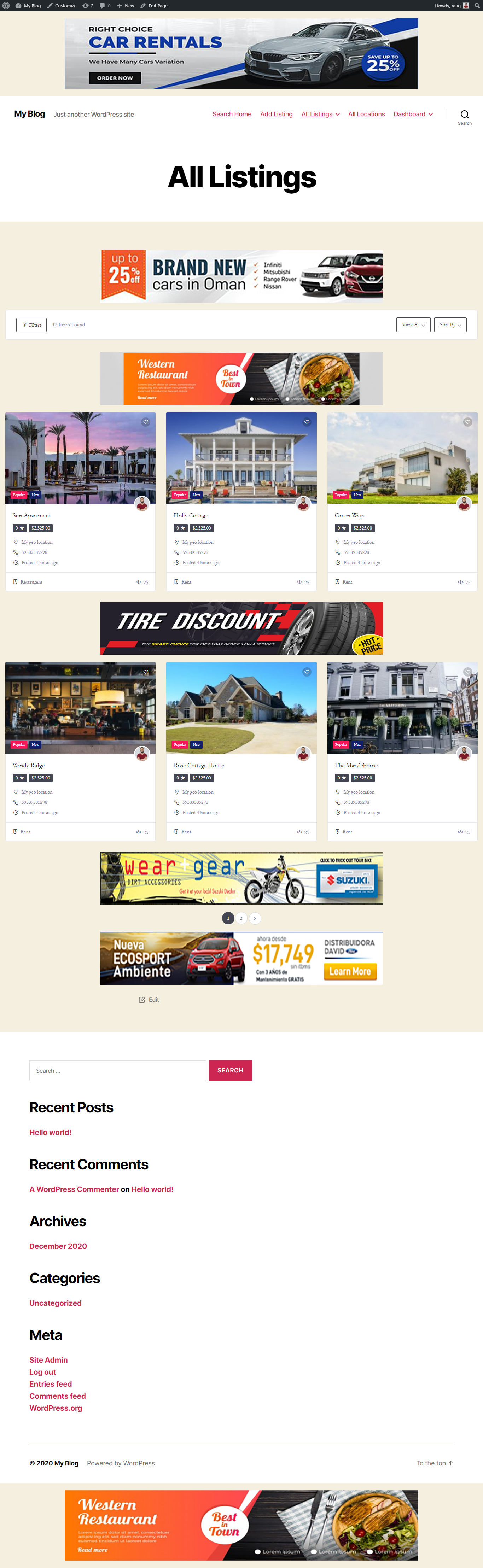 wordpress business directory plugin