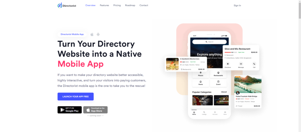 directorist mobile app