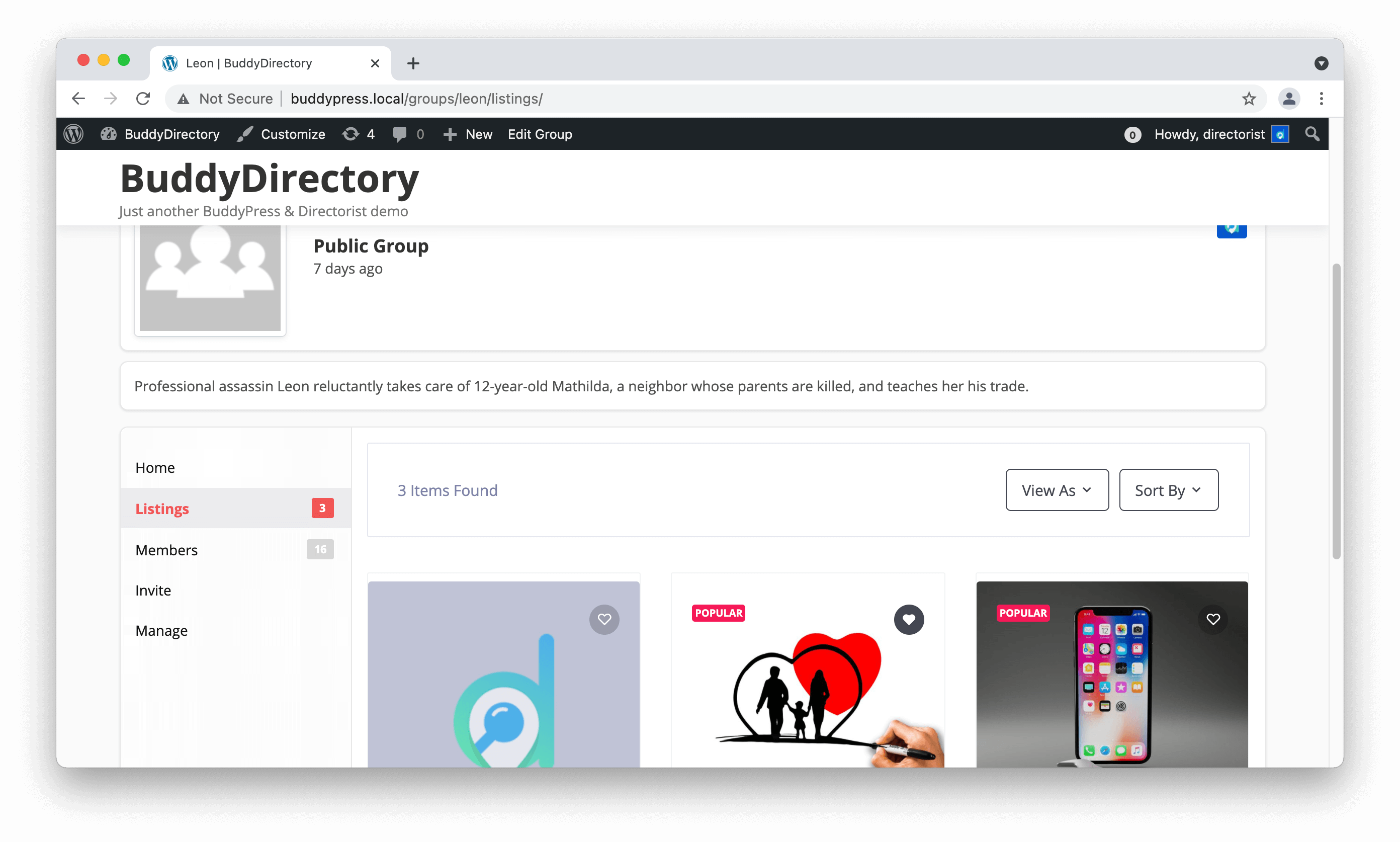 business directory plugin