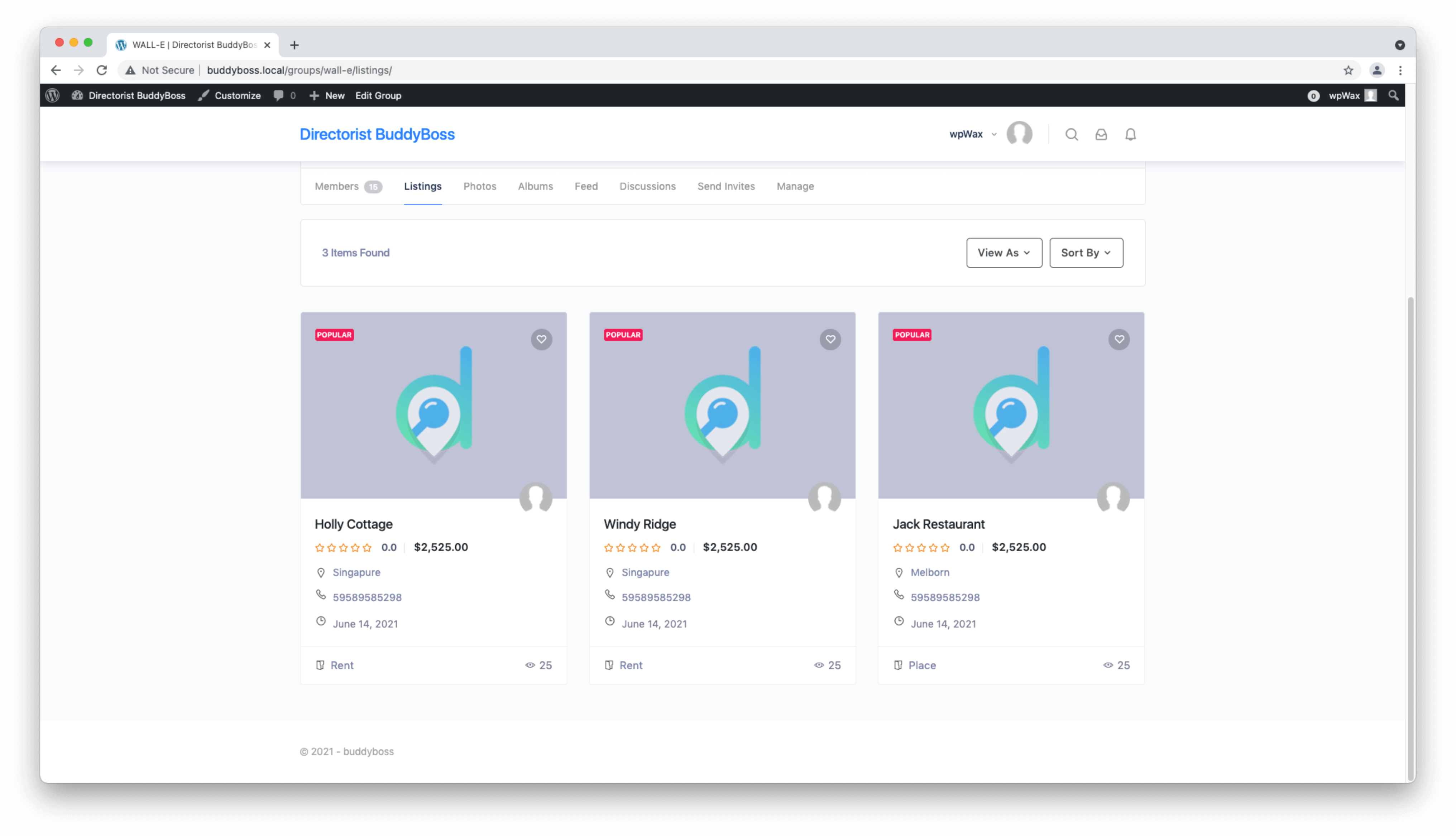 business directory plugin