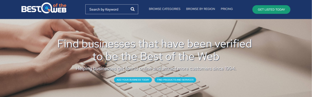 Directory Submission Sites- Best of the Web (BOTW)