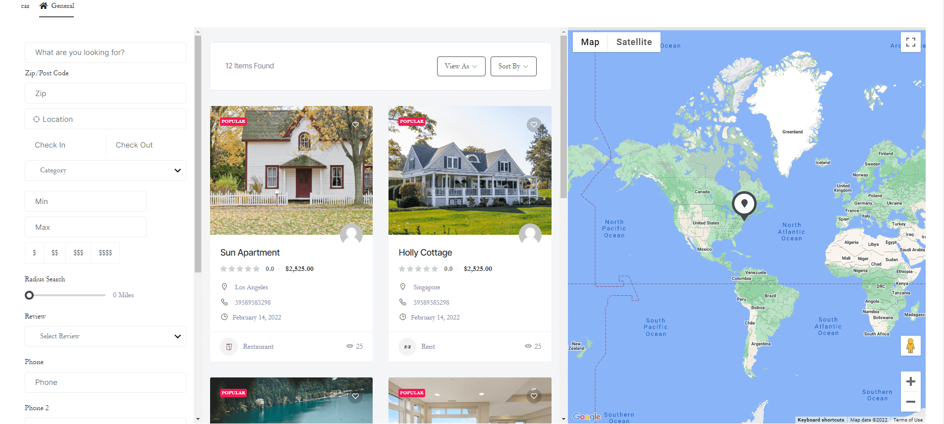 wordpress BUSINESS DIRECTORY PLUGIN