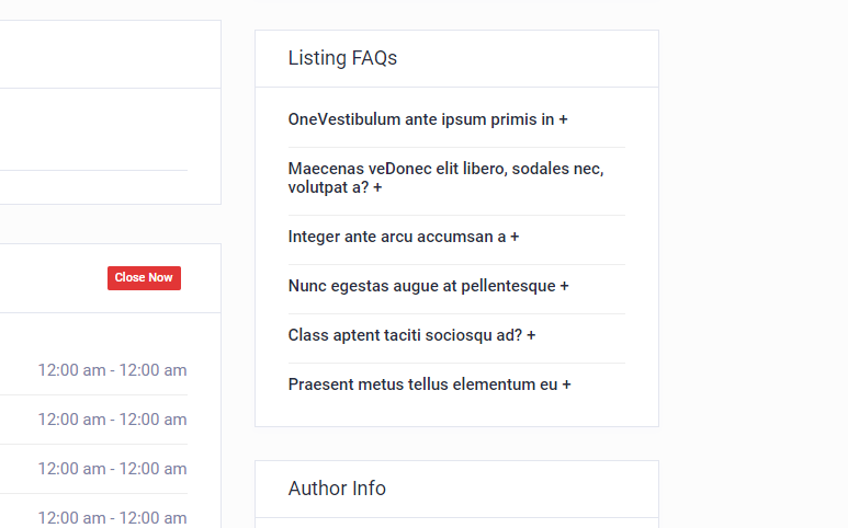 Directory listing website